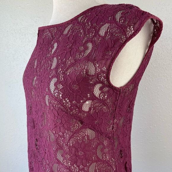 Eddie Bauer Martin Sleeveless lace Top Size S EUC - Picture 4 of 6